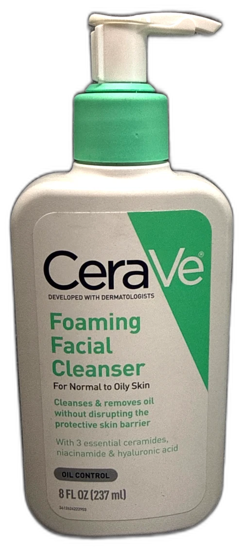 CeraVe Foaming Facial Cleanser 8oz Pack of 3 New