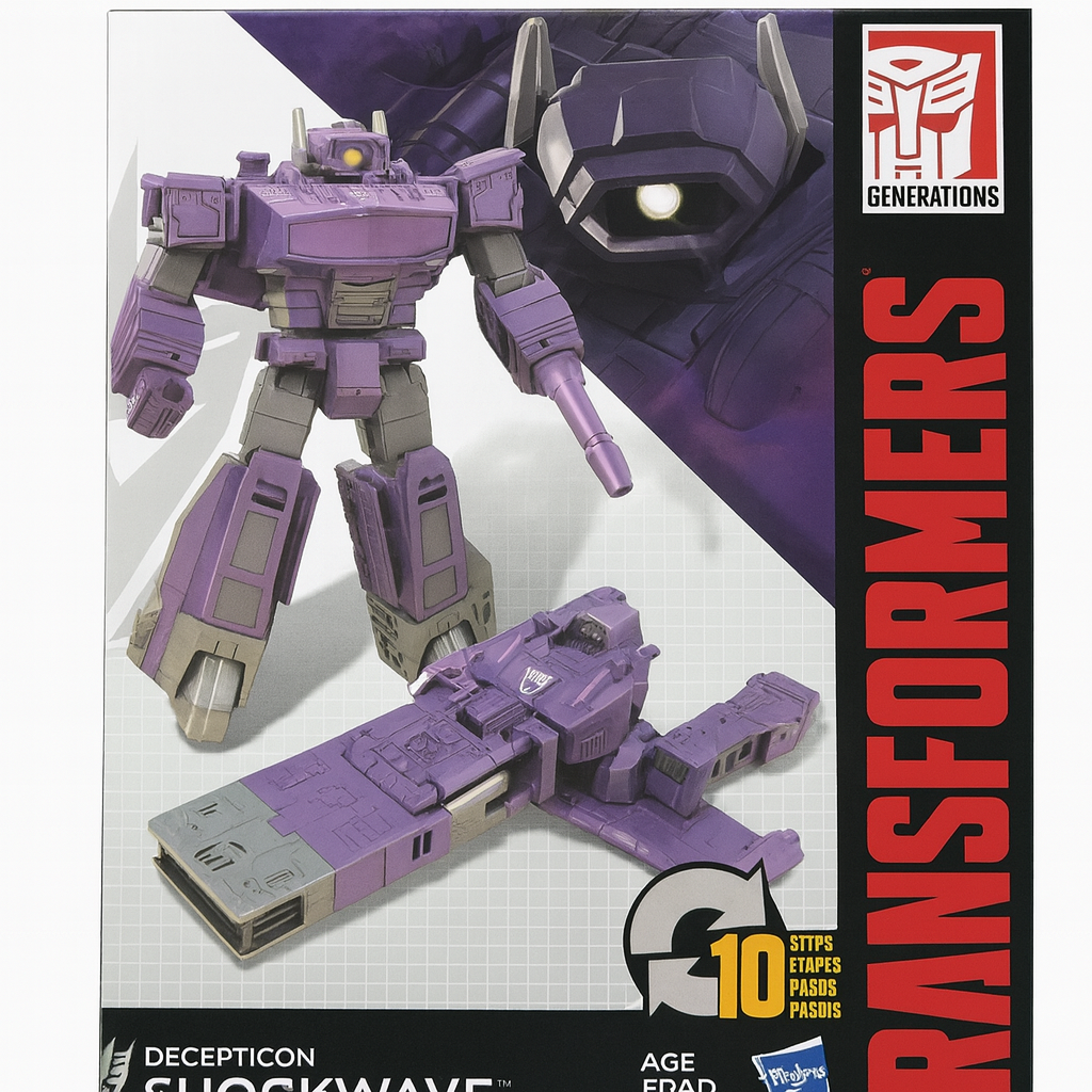 Transformers Generations Decepticon Shockwave Action Figure New 1