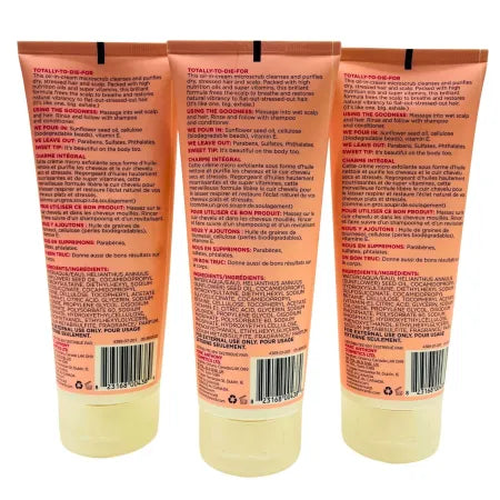 Cake Beauty The In So Deep Hair + Scalp Scrub 7oz – 3 Pack – New