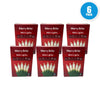 Merry Brite Count Mini String Clear White Bulb 420 Total Pack of 6 New