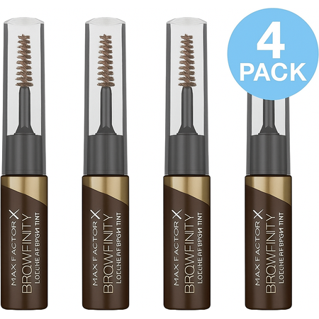 Max Factor Browfinity Brow Tint 4 Pack Longwear Formula New