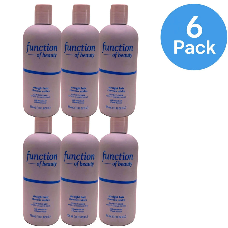 Function of Beauty Straight Hair Conditioner 11oz 6 Pack New