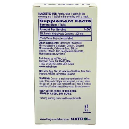 Natrol Cognium Memory Extra Strength 60 Tablets - 3 Pack - New 3