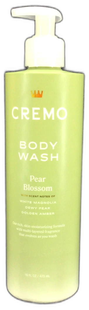 Cremo Body Wash Pear Blossom 16oz Pack of 2 New