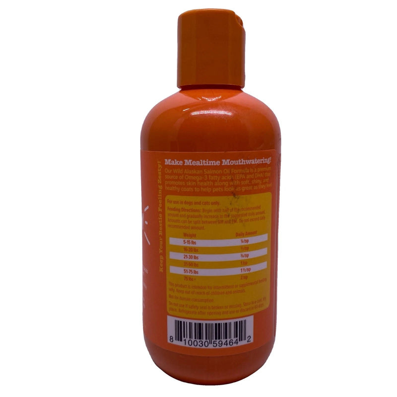 Zesty Paws Wild Alaskan Salmon Oil Dogs & Cats 8 fl oz 2 Pack New