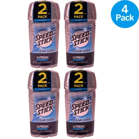 Speed Stick Ocean Surf Deodorant for Men 3oz 4 Pack