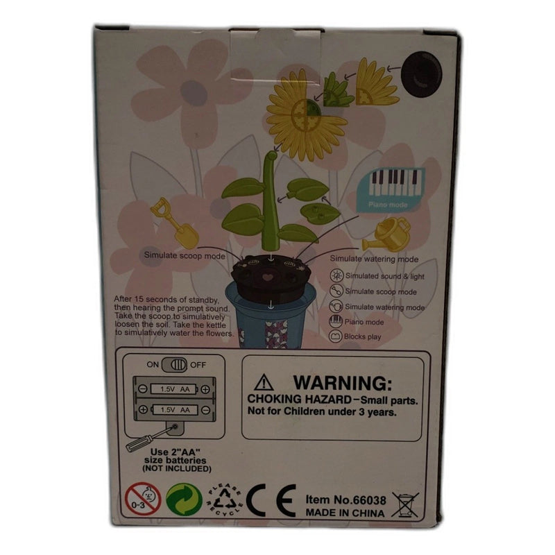 Ewed Flower Building Toy Playset Educational Blocks Kids Pack of 2 New