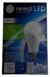 GE Reveal LED A21 Standard Base Equivalent Bright 2 Total Pack of 2 New