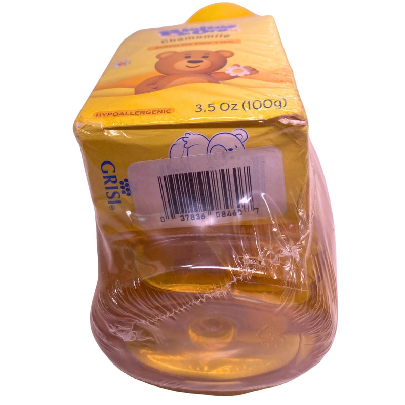 Goldilocks Chamomile Baby Shampoo 13.5 fl oz with Bonus Soap Bar 3.5 oz (4 Pack)