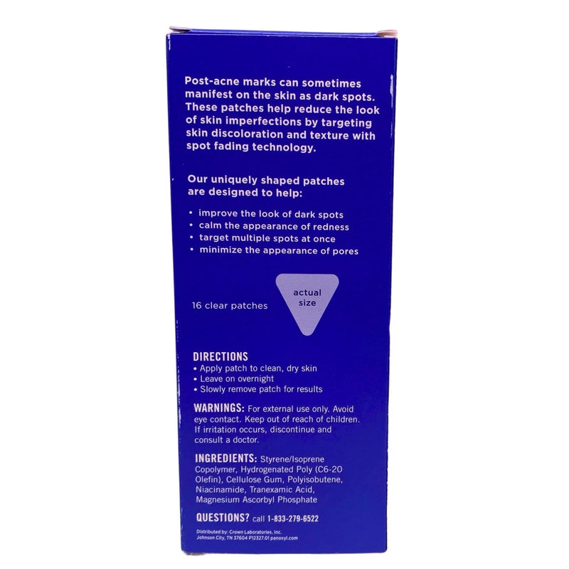 PanOxyl Blemish Aftercare Brightening Patches Niacinamide Tranexamic Acid 5 Pack