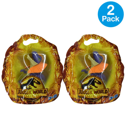 Fisher-Price Imaginext Jurassic World Dominion Dilophosaurus Figure 2 Pack New