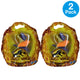 Fisher-Price Imaginext Jurassic World Dominion Dilophosaurus Figure 2 Pack New