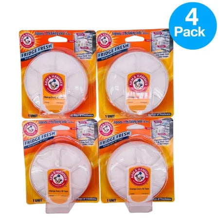 Arm & Hammer Fridge Fresh Air Filter 4 Pack New