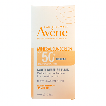 Avène Mineral Sunscreen SPF 50+ Multi-Defense Fluid 40ml 05/2026