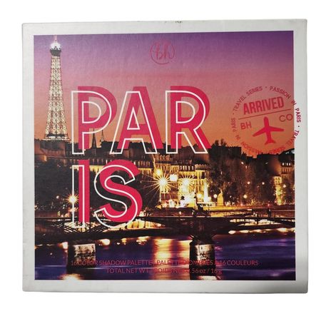 BH Cosmetics Passion in Paris Eyeshadow Palette 16 Colors New