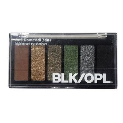 BLK/OPL Bombshell High Impact Eyeshadow Palette with multiple vibrant eyeshadow shades