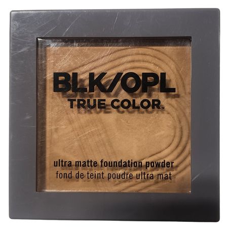 BLK/OPL True Color Ultra Matte Foundation Powder 350 Medium Light 8.5g New