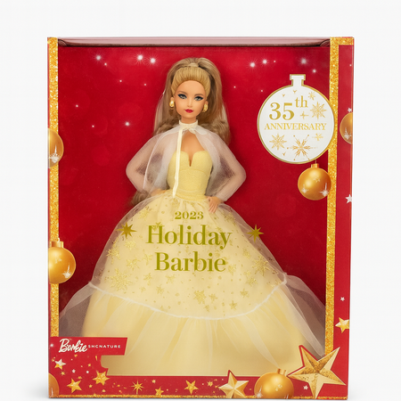 Barbie Holiday 35th Anniversary Doll 2023 1 Pack New