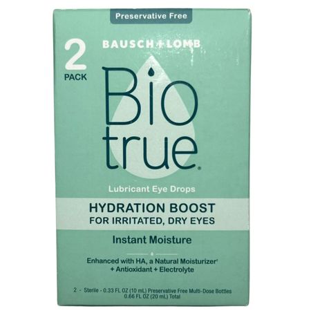 Bausch + Lomb Biotrue Hydration Boost Lubricant Eye Drops Exp 02/2026 New