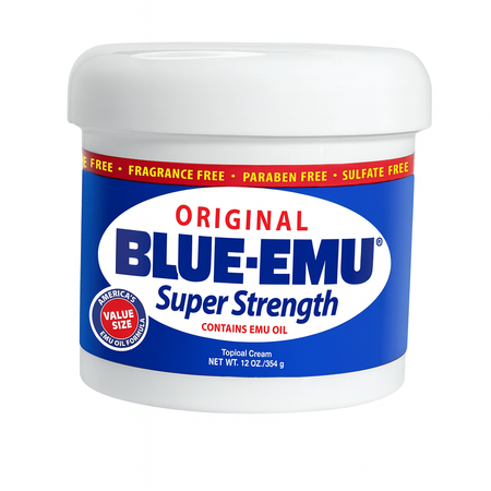 Blue-Emu Super Strength Topical Cream 12oz 1 Pack New EXP 10/2026
