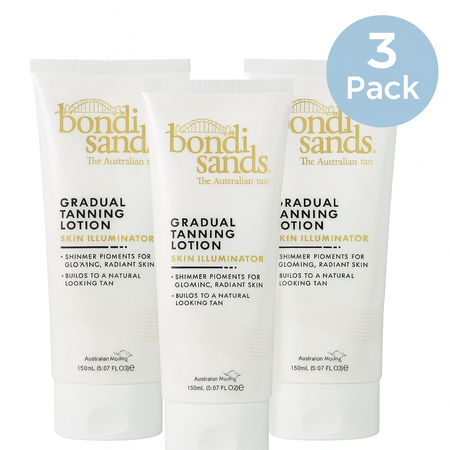 Bondi Sands Gradual Tanning Lotion 150mL (5.07 fl oz) 3 Pack New