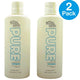 Bondi Sands Pure Self Tan Foaming Water Light/Medium 200mL 2 Pack Hyaluronic C