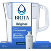 Brita Original Water Filter Pitcher 6-Cup with 1 replacement filter included