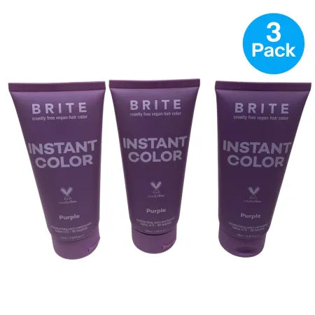 Brite Instant Color Purple 3.38 fl oz 3 Pack New