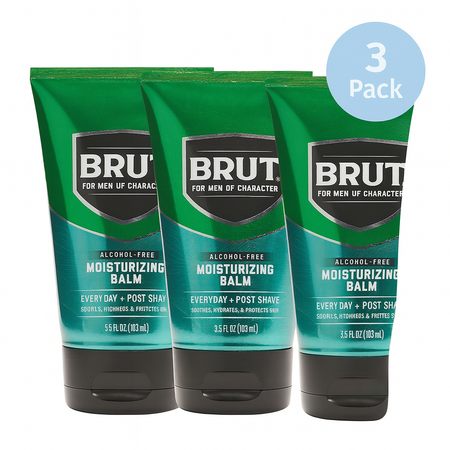 Brut Moisturizing Balm 3.5 fl oz 3 Pack New