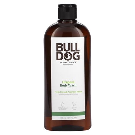 Bulldog Mens Skincare and Grooming Original Body Wash, 16.9 Ounce