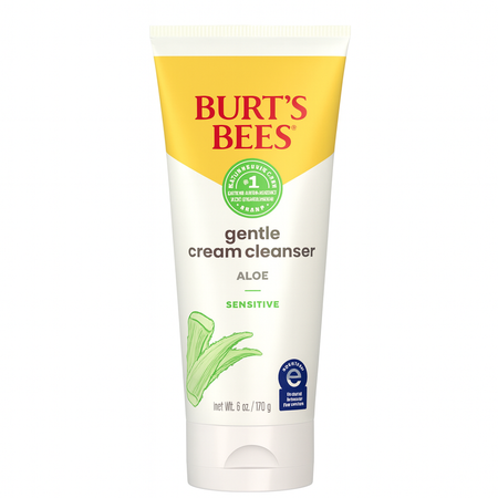 Burt’s Bees Gentle Cream Cleanser Aloe Sensitive 6 oz 1-Pack New