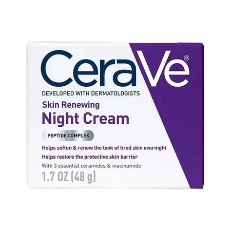 CeraVe Skin Renewing Night Cream 1.7 oz – 1 Pack – New 1