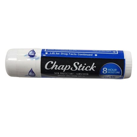 ChapStick Moisturizer SPF15 Lip Balm product image with sun protection formula