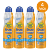 Banana Boat Sport Sunscreen SPF 30 4-pack bundle by Savvydeal for sun protection
