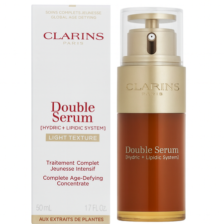 Clarins Double Serum Light Texture 50ml 1 Pack New Anti-Age