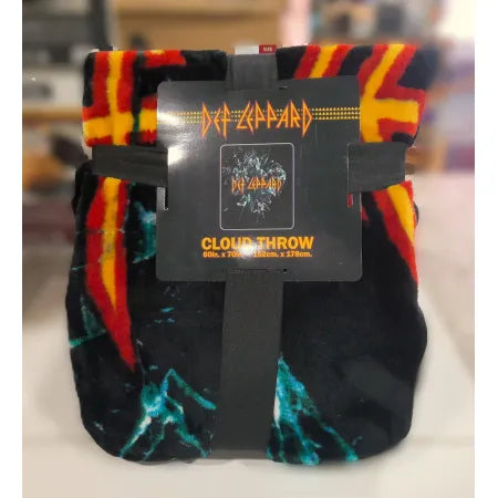 Classic Rock Band Def Leppard ~ 60"x70" Fleece Throw Blanket