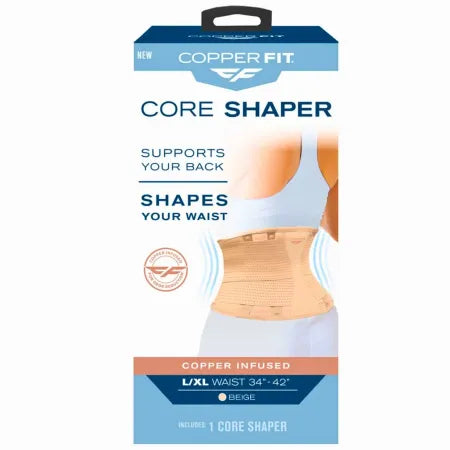 Copper Fit Core Shaper Beige L/XL (34"-42") - 1 Pack - New
