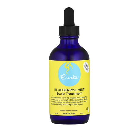 Curls Blueberry & Mint Scalp Treatment 4oz 1 Pack New