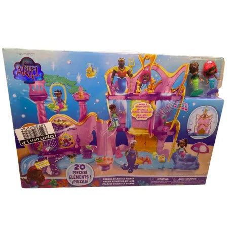 Disney Junior Ariel Deluxe Atlantica Palace Playset 1 Pack New