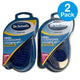 Dr. Scholl's Heel Cushions Advanced Gel Women’s Sizes 6-10 (2-Pack)
