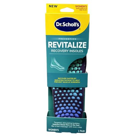 Dr. Scholl’s Revitalize Women’s Recovery Insoles 1 Pair New