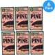 Duke Cannon Pine Soap 10oz 6 Pack New