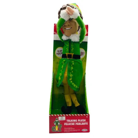 Elf Buddy Talking Plush 20 in Christmas Movie Character New