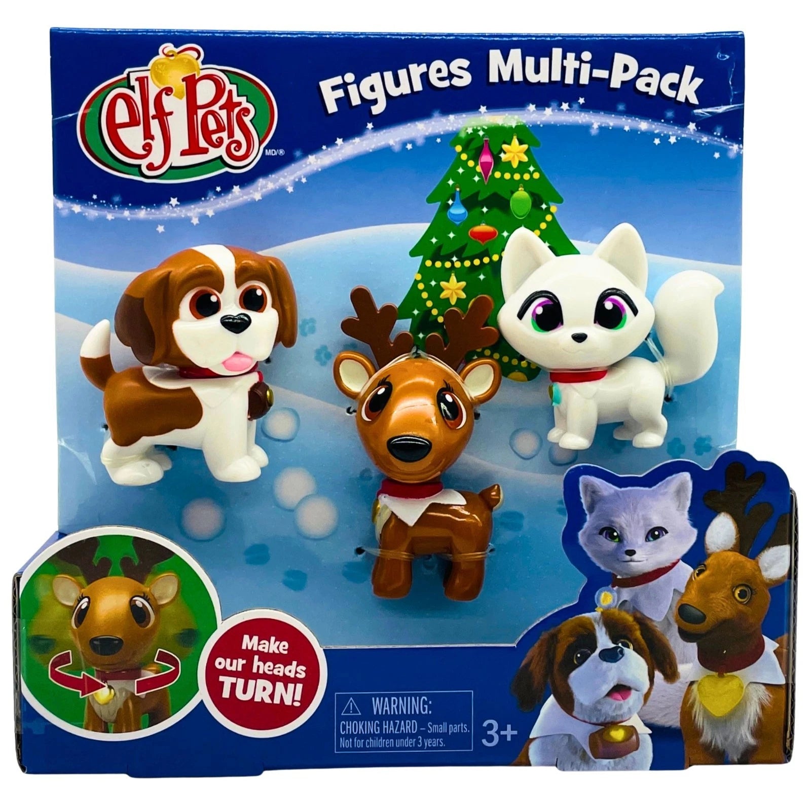 Elf Pets Figures Multi-Pack Set 3 Pack New