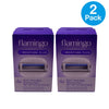 Flamingo Razor Cartridges Moisture Plus 4-blade refill pack 2 pack bundle product image