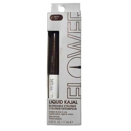 Flower Beauty Liquid Kajal Blendable Eyeliner Spiced LK1 0.05 fl oz – 1 Pack New