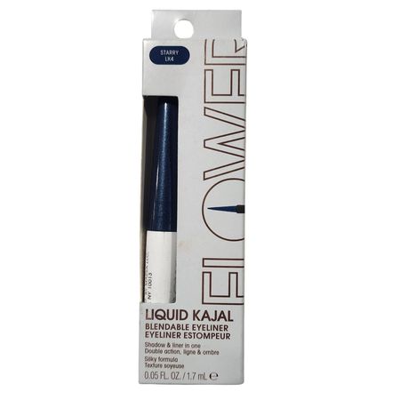 Flower Beauty Liquid Kajal Blendable Eyeliner Starry LK4 shade product packaging and bottle