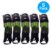 Franklin Sports Field Master Soccer Shin Guards 5 Pack - protective sports equipment