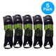 Franklin Sports Shin Guards Field Master Soccer 5 Pack New