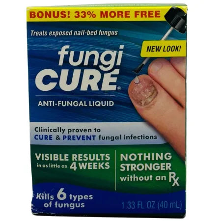 FungiCure Anti-Fungal Liquid 1.33 fl oz (40 mL) – Clinically Proven – New